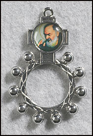 St Pio Rosary Ring